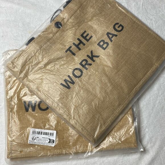 THE WORK BAG Canvas Tote Bag - Picture 8 of 10
